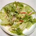 翔舞ママ's cooksnap of when they made レタスとカニカマのサラダ♡.