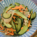 れいにあ's cooksnap of when they made きゅうりと豚肉のさっぱり炒め.