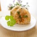 あっぷるカモミール's cooksnap of when they made キムチとコリアンダーのおにぎり.