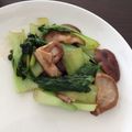 ポメちょん's cooksnap of when they made 生しいたけとチンゲン菜のバター醤油味.