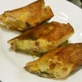 meff's cooksnap of when they made 残ったポテトサラダで簡単春巻き〜☆.