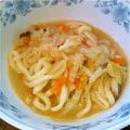 くーーーーちゃん's cooksnap of when they made 田舎の煮込みうどん『おぶっこ』.
