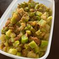 桃と栗's cooksnap of when they made サッと！ブロッコリー茎のピリ辛おかず.