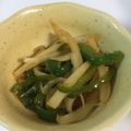 すずえみ＠JKT's cooksnap of when they made エコ☆大根の皮と余り野菜でｷﾝﾋﾟﾗ.