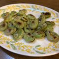 KEI〜☆'s cooksnap of when they made そら豆茹でずにフライパンで炒めるだけ～.