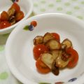 pitachan1's cooksnap of when they made たことトマトのサラダ☆バルサミコドレ.