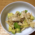 namyhei's cooksnap of when they made 鶏ささみとアボカドのわさび和え.