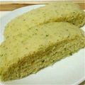 ぴーさんとゆり's cooksnap of when they made HM☆小松菜とバナナのヨーグルト蒸しパン.