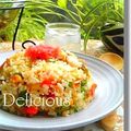 pappatyan's cooksnap of when they made 白味噌☆和風な香りチャーハン☆☆.