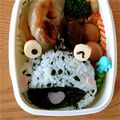 ayasato310's cooksnap of when they made お口パックリ！カエルちゃん＊キャラ弁.