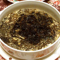 雪乃麻子's cooksnap of when they made 柚子胡椒の香★モズクと豆腐の卵とじ.