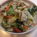 しゅい6's cooksnap of when they made 野菜たっぷり中華炒め(中華丼).