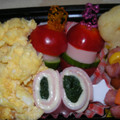 abumix's cooksnap of when they made おさかなのソーセージで簡単ミルフィーユ♡.