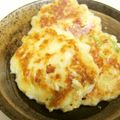 jackkazu's cooksnap of when they made お冷ご飯でキムチチーズおやき.