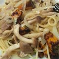 CoffeeCoco's cooksnap of when they made 秋！きのことパンプキンの柚子胡椒パスタ。.