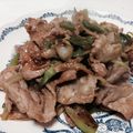 mi3chi1ko5's cooksnap of when they made ご飯がすすむ～ 葱と豚肉の油味噌.