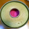1225abc's cooksnap of when they made 抹茶シフォンケーキ.