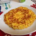yuzu1122's cooksnap of when they made レンジで時短！卵2個でスペインオムレツ.
