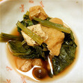 りょうやす's cooksnap of when they made 油揚げと小松菜煮.