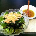 とりいと's cooksnap of when they made 水菜とわかめのさっぱりサラダ.