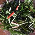 ヒロナ１０３'s cooksnap of when they made 水菜とわかめのサラダ.