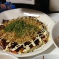 d080b's cooksnap of when they made ベジタリアンもOK♪山芋お好み焼き.