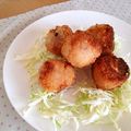 komutatata's cooksnap of when they made 豚肉の巻き巻きフライ.