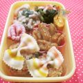 ごりごりら's cooksnap of when they made 天かすが決めてな海老大葉おにぎり♪.
