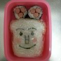 くみじま's cooksnap of when they made アンパンマンキャラ★おむすび＆しょくぱん.