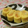 赤い電話's cooksnap of when they made お弁当に★　卵１個で　明太ジャガたま.