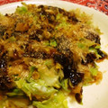 mmameco's cooksnap of when they made お好み焼き気分♪な目玉焼き.