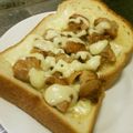 meff's cooksnap of when they made =・ω・=にゃんとも簡単！照焼トースト.