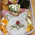 れみカ's cooksnap of when they made キャラ弁～でぶねこ～.