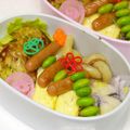なななな♡MaMa's cooksnap of when they made 冷凍食品でひと工夫☆お弁当ｵｶｽﾞその①.