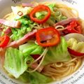 pyonpoco's cooksnap of when they made 野菜とベーコンのスープスパゲッティ.