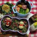 ８児のママきよっぺ's cooksnap of when they made ﾌﾟﾁﾄﾏﾄ君.