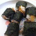 Minuts's cooksnap of when they made 天カス（揚げ玉）のおにぎり.