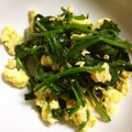 とっとこねこ's cooksnap of when they made ほうれん草のフワフワ玉子綴じ.