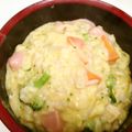 とまとま１０'s cooksnap of when they made シチューが余ったら…リゾットはいかが？.
