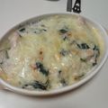 pepipepi's cooksnap of when they made ほうれん草とカボチャのチキングラタン.