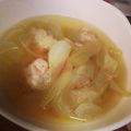 ペコペコー's cooksnap of when they made 母の味♪ベーコンと玉ねぎのスープ.