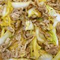 gemkaachan's cooksnap of when they made 豚肉と白菜の味噌炒め.