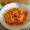 AiRieeeN's cooksnap of when they made 手軽に蟹トマトクリームパスタ.