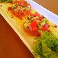 ☆びびしょん♪'s cooksnap of when they made 前菜　マグロのワインビネガーマリネ.