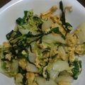 sige24's cooksnap of when they made 白菜とニラの玉子とじ.
