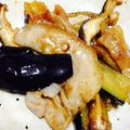 acha9966's cooksnap of when they made ナスと豚バラのピリ辛にんにく醤油炒め♪.