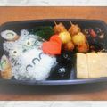 中村ひかり's cooksnap of when they made キャラ弁 ★ひじきでトトロおにぎり.
