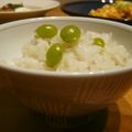 hitkat's cooksnap of when they made 秋の味覚☆銀杏ご飯☆.