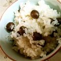 meychan's cooksnap of when they made 一番簡単♪塩麹でシンプルむかごご飯.