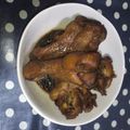 pearl26's cooksnap of when they made 手羽元の黒酢煮.